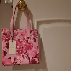 Ted Baker Pink Floral Tote Bag